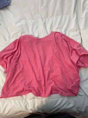 Women’s Relaxed Short Sleeve Top - Pink